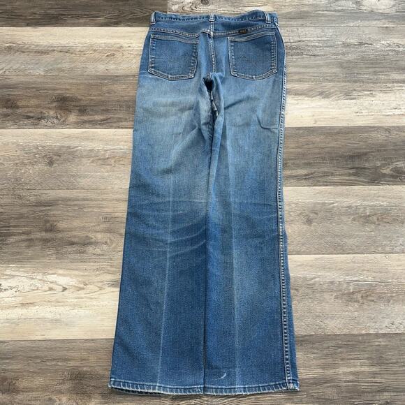 Vintage 90's Maverick Mid Wash Womens 30" High Rise Straight‎ Cut Jeans - Picture 3 of 12